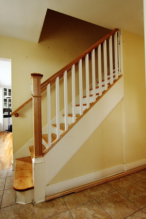Our new bannister